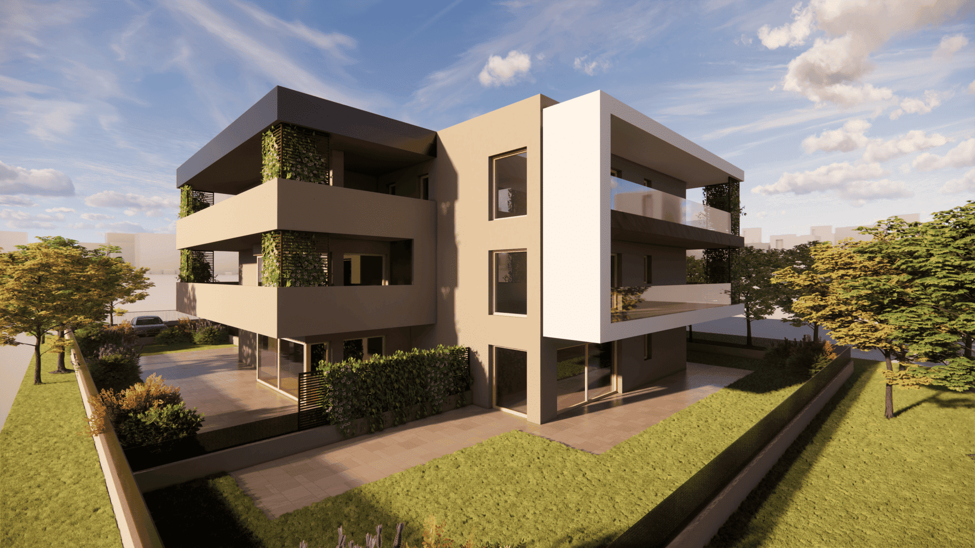 rendering esterni